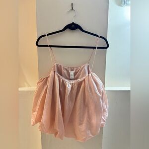 H&M Light Pink Camisole Top